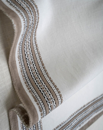 Set Of 6 -20"X20" White Cotton Napkin