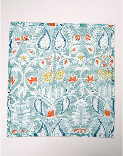 Set of 6 - 16" Multicolor Elegant Cotton Table Napkins