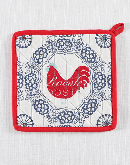 Multicolor Printed Pot Holder Set