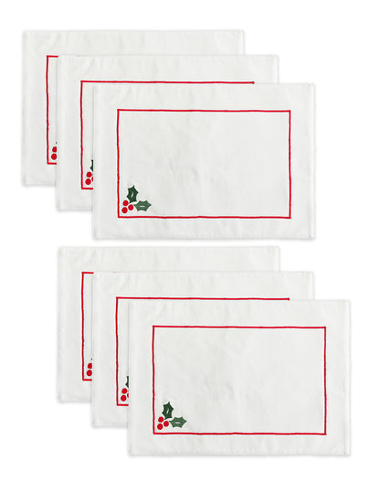 Place Mat Set of 6 Sweet Berry