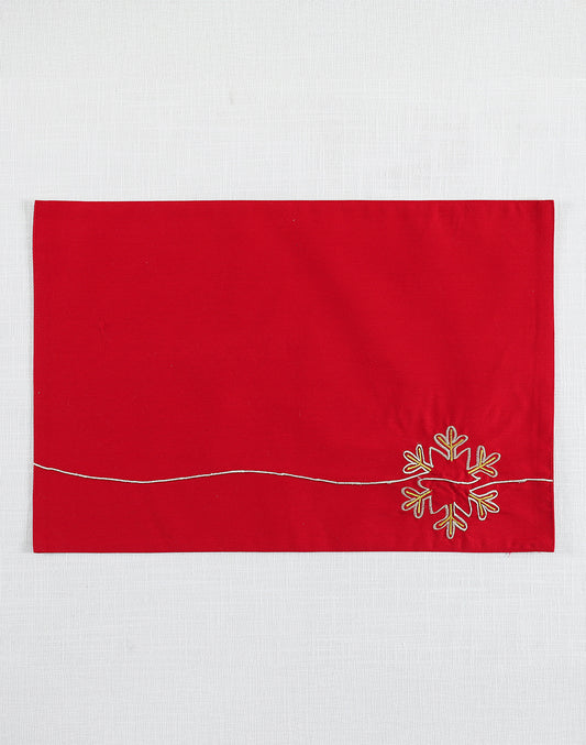 PLACE MAT Set of 6 FLAKES BLOOM