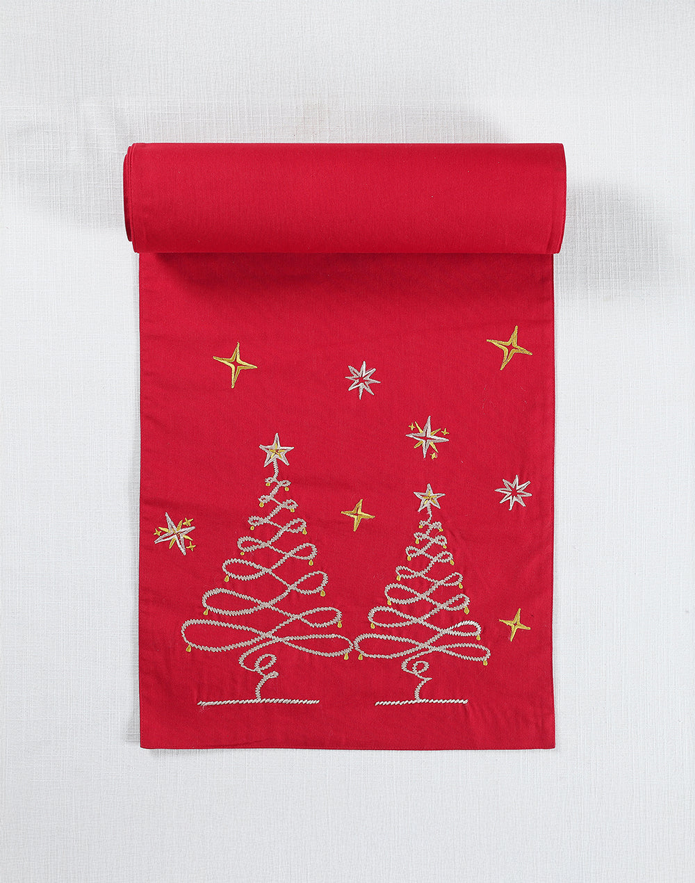 X Mas Star Table Runner
