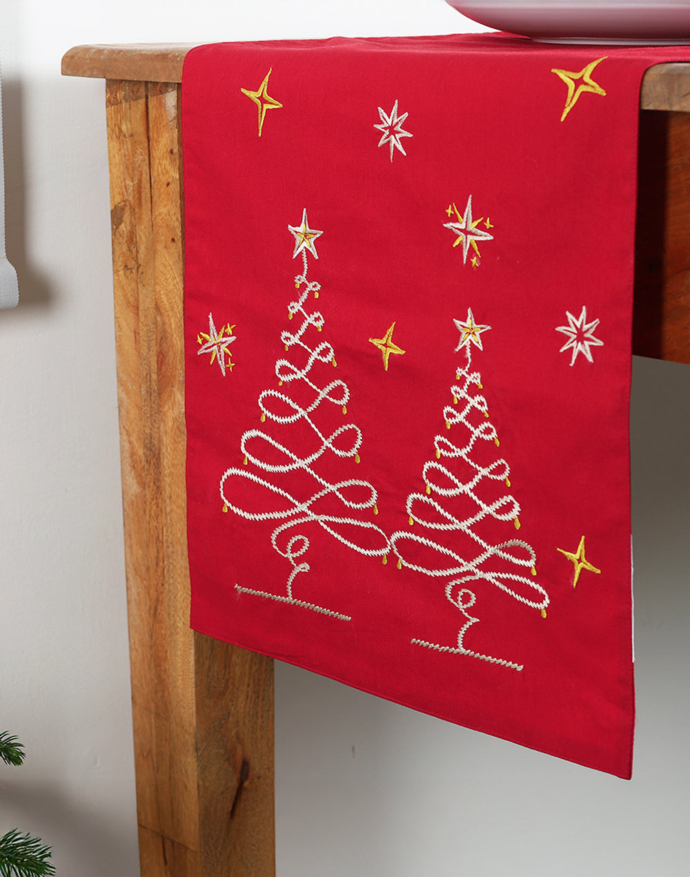 X Mas Star Table Runner