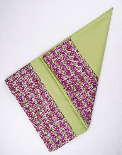 Green Cotton Dining Table Cover