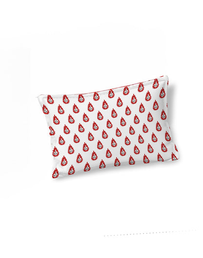 Bold Floral Bedsheet with Pillow Cover