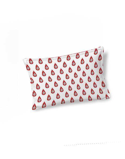 Bold Floral Bedsheet with Pillow Cover