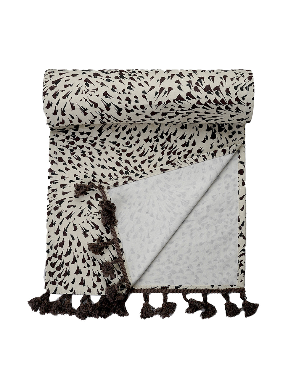 Abstract Cotton Table Runner