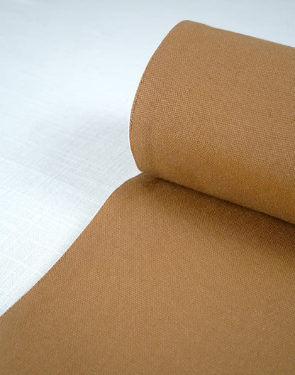 Brown Gold Printed Decorative Table Runner
