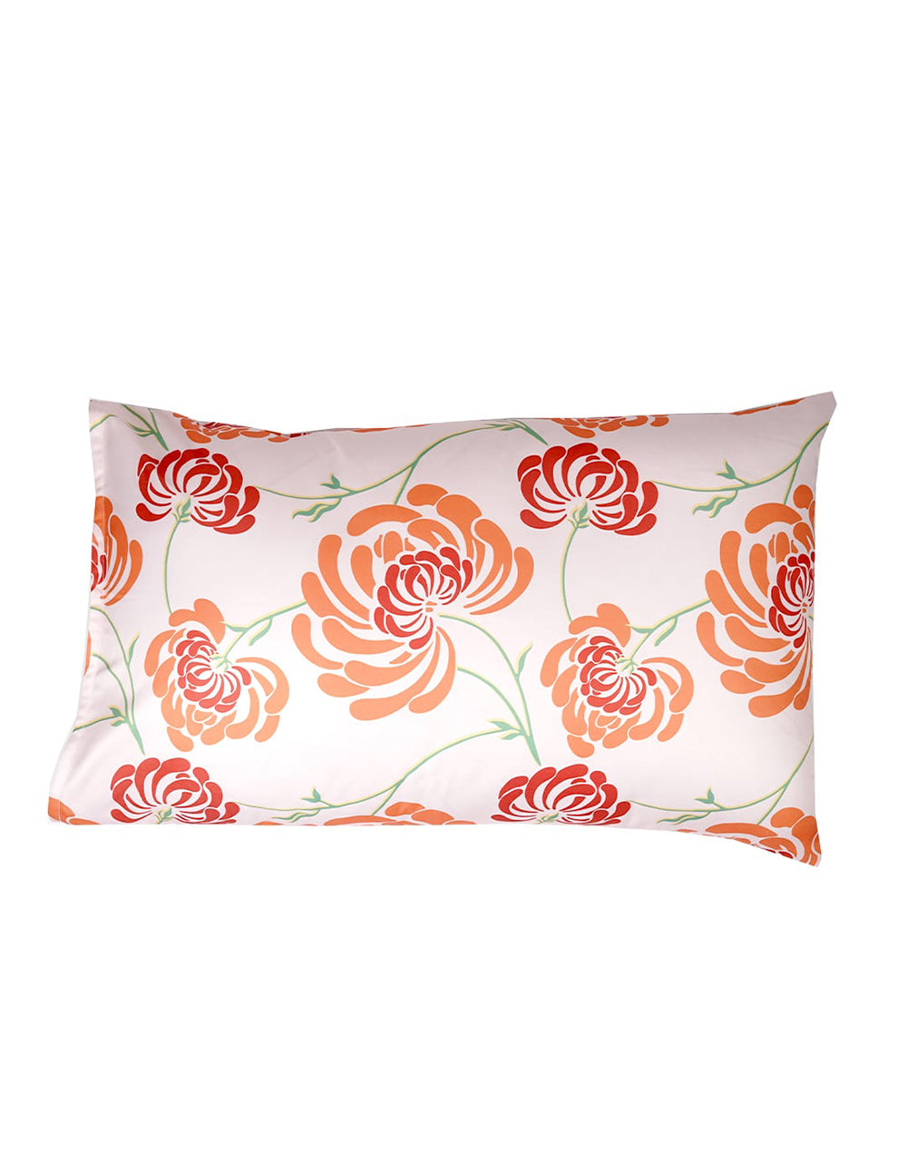 Single - Multicolor Floral Bedsheet with Pillow Cover