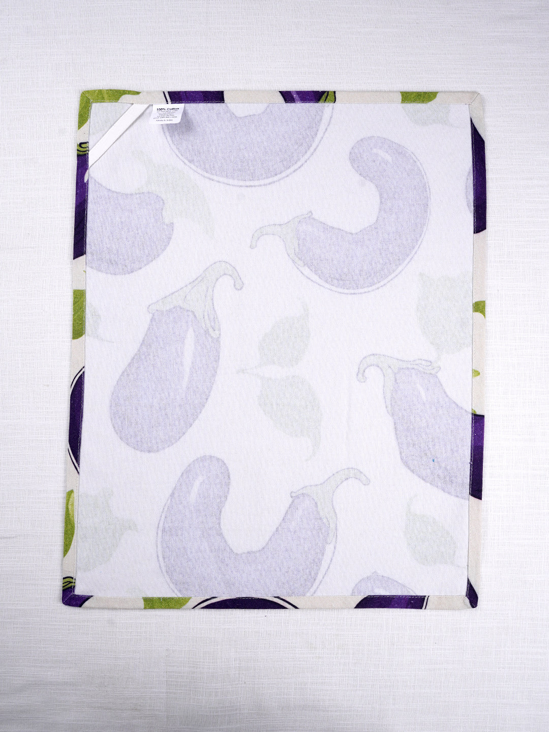 Set of 3 - Bringal Print Cotton Kitchen Towel/ Tea Towel