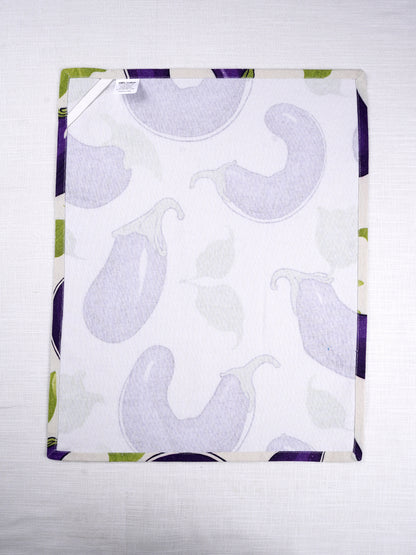 Set of 3 - Bringal Print Cotton Kitchen Towel/ Tea Towel