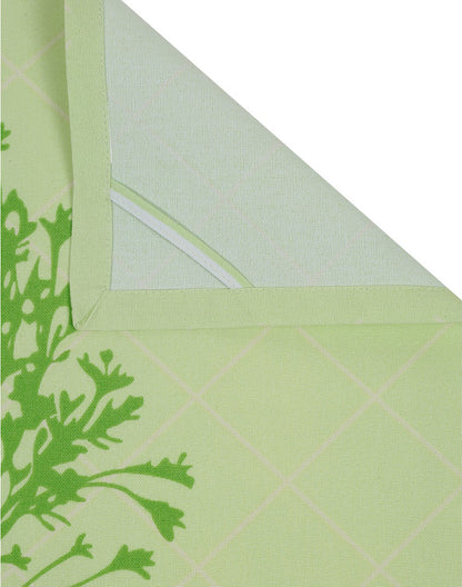 Set of 4 - Green Vegetable Cotton Kitchen Towel/ Dish Towel