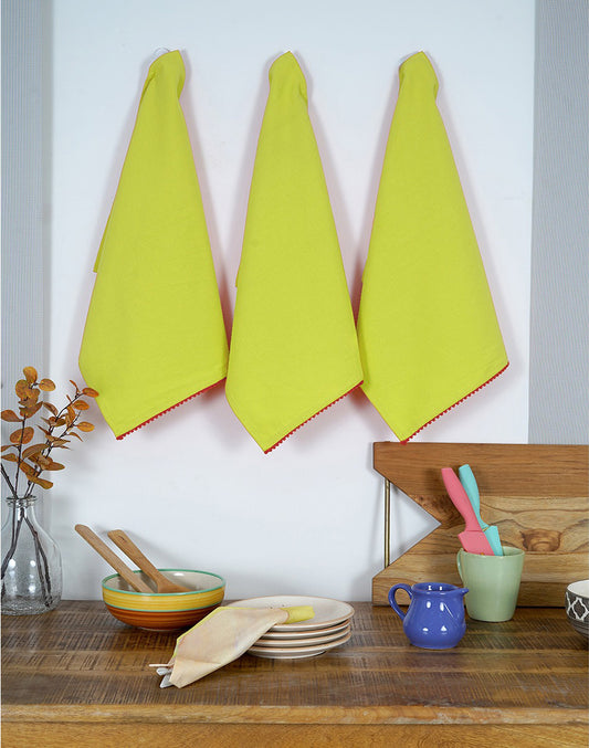 Set of 3 Multipurpose Cotton Kitchen Towel