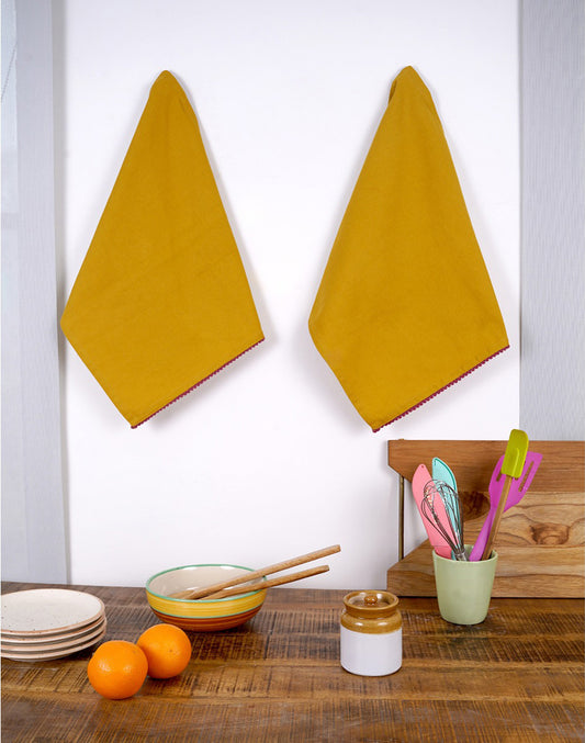 Set of 2 - Reuseable Multipurpose Cotton Kitchen Towel