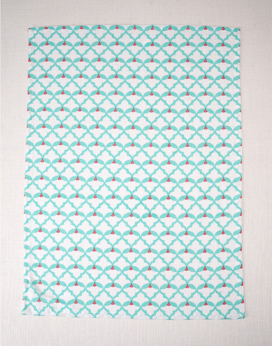 Set of 3 - Printed Cotton Kitchen Towel