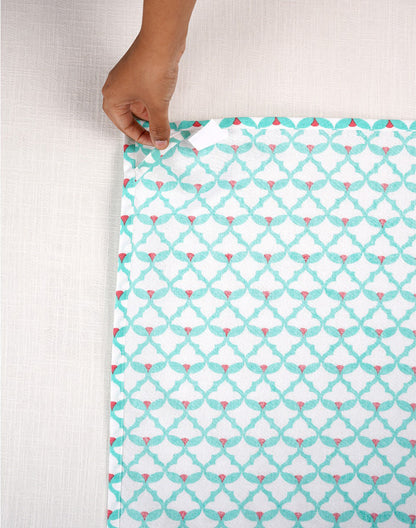 Set of 3 - Printed Cotton Kitchen Towel