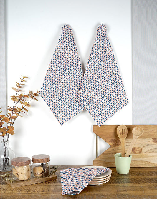 Set of 3 - Multipurpose Cotton Tea Towels/ Kitchen Towels