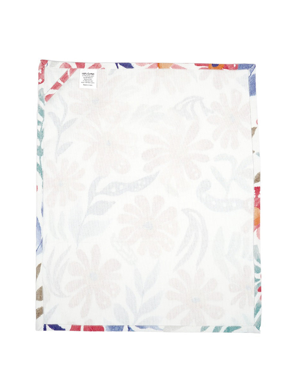 Set of 3 - Bold Floral Cotton Kitchen Towel/ Tea Towel