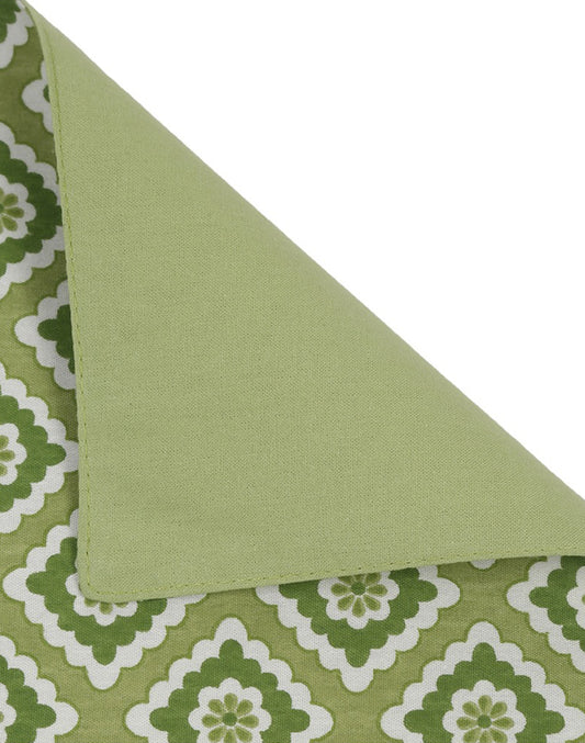 Set of 4- Green Placemat 100% Cotton