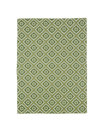 Set of 4- Green Placemat 100% Cotton