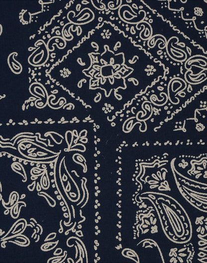 Set of 4 - Blue Cotton Placemat