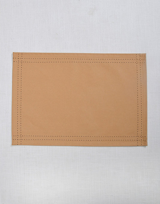 Set of 6- Cotton Placemat With Embroidery