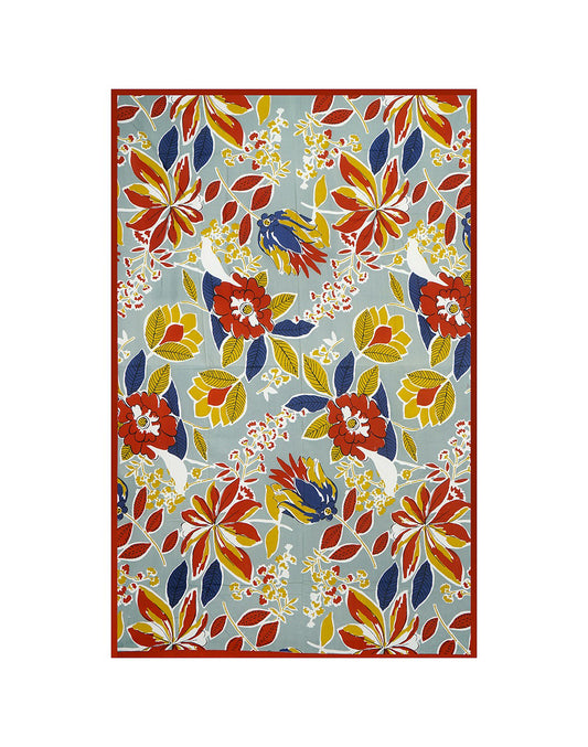 Multicolor Floral 6 Seater Table Cover