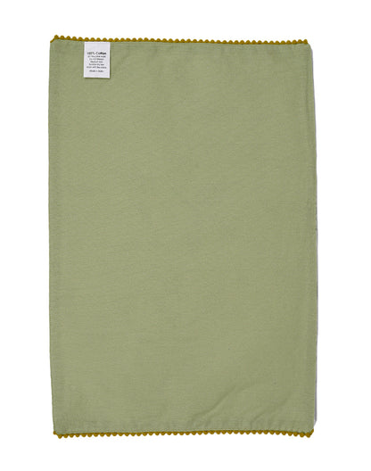 Set of 4- Leafy Print Placemat