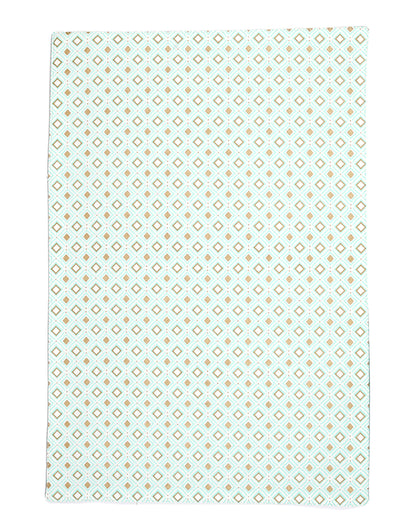 Set of 4 - Decortaive Gold Print Placemat