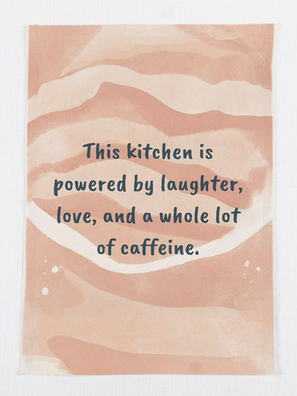 Set of 3 - PInk Cotton Tea Towel/ Kitchen Towel