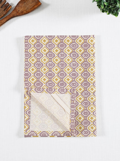 Set of 3 - Orange Geometric Multipurpose Kitchen Towel