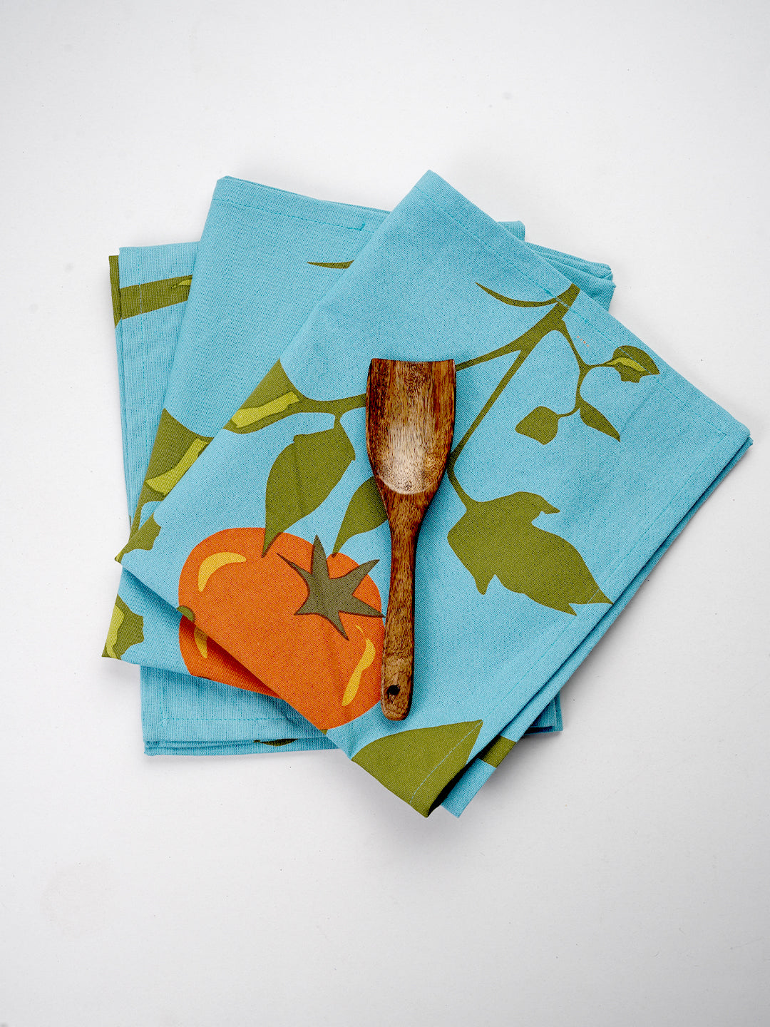Set of 3 - Cotton Floral Tea towel/ Kitchen Towel