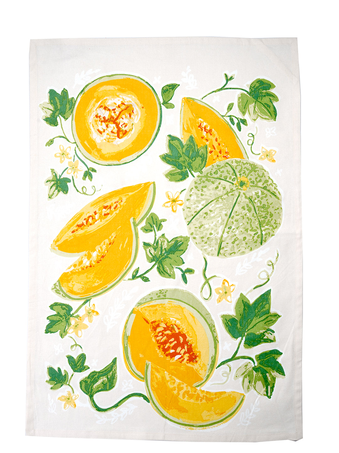 Set of 3 - Pumpkin Cotton Tea Towel / Kitchen Towel