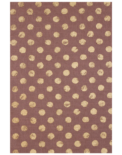 Set Of 6 - Polka Dot Cotton Placemat Set