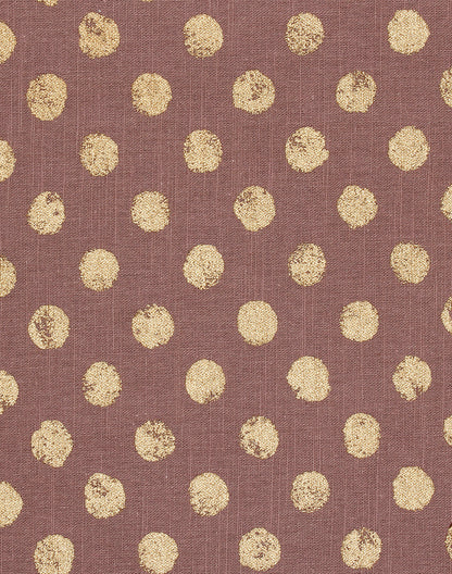 Set Of 6 - Polka Dot Cotton Placemat Set