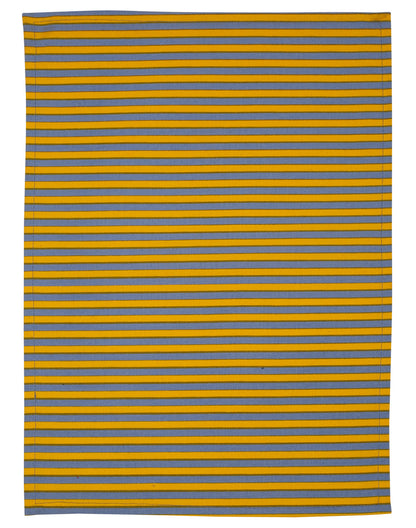Set Of 4 - Yellow Cotton Everyday Dining Placemat