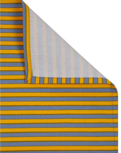 Set Of 4 - Yellow Cotton Everyday Dining Placemat