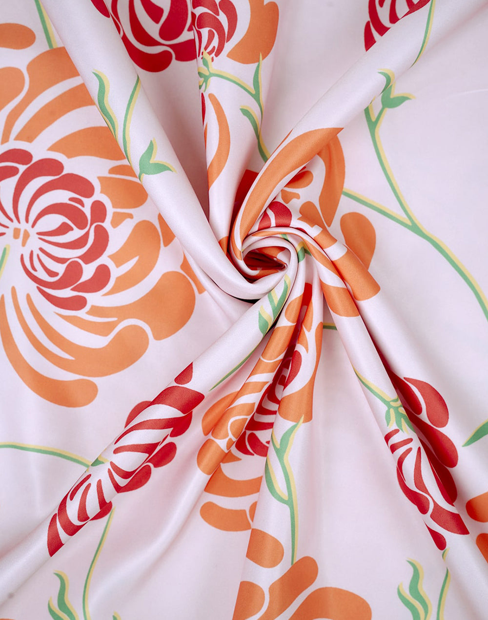 Single - Multicolor Floral Bedsheet with Pillow Cover
