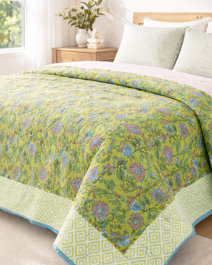 Vatika-100% Cotton Quilt