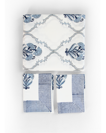 Neel Guldasta Bedsheet Set with 2 Pillow Covers