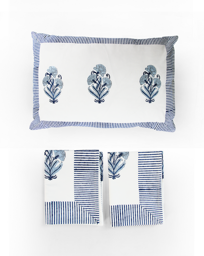 Neel Guldasta Bedsheet Set with 2 Pillow Covers
