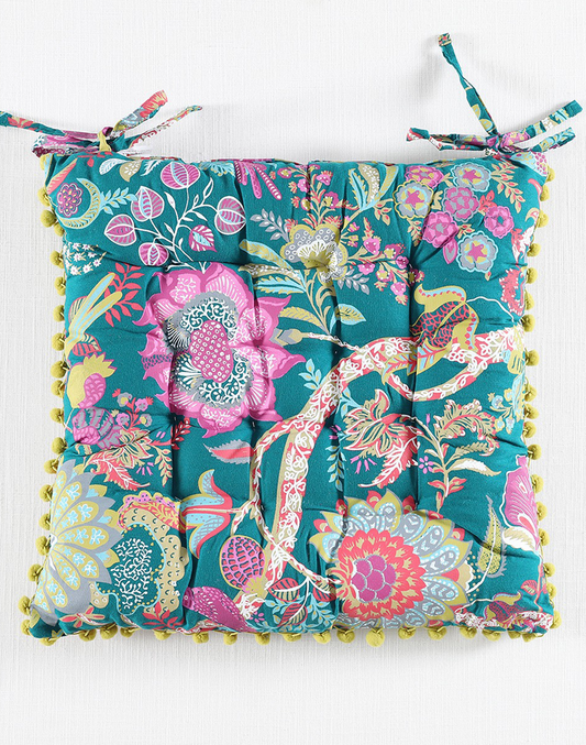 Floral Chairpad 17"X17"