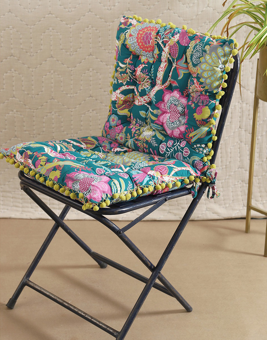 Floral Chairpad 17"X17"