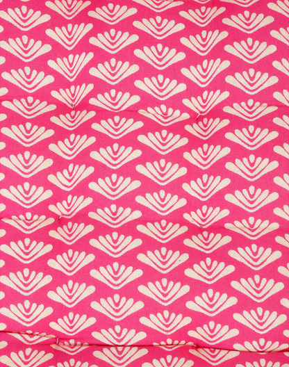 Set of 2- Pink Chairpad/ Floor Cushion