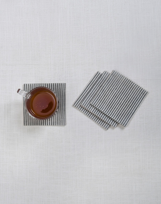 Set of 6 Stripes Coasters