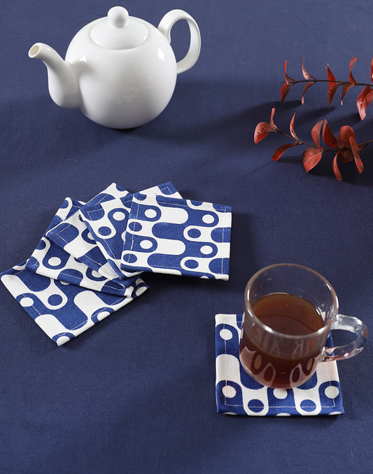 Set of 6 Abstract Coasters