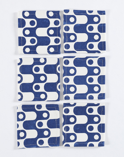 Set of 6 Abstract Coasters
