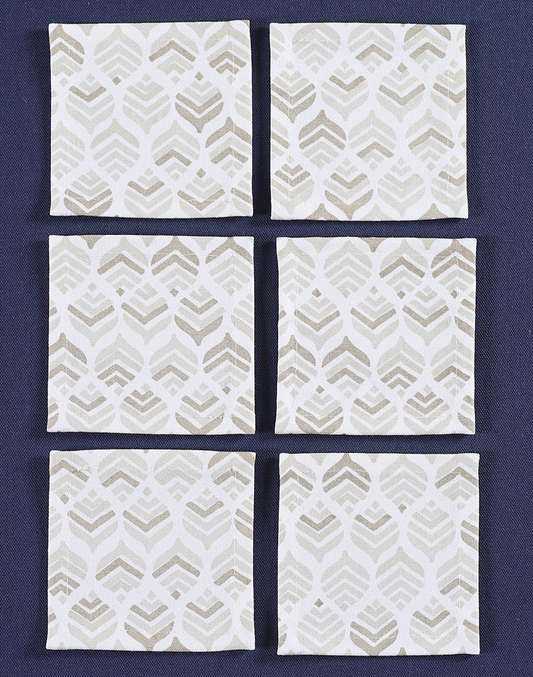 Set of 6 Autum Coasters