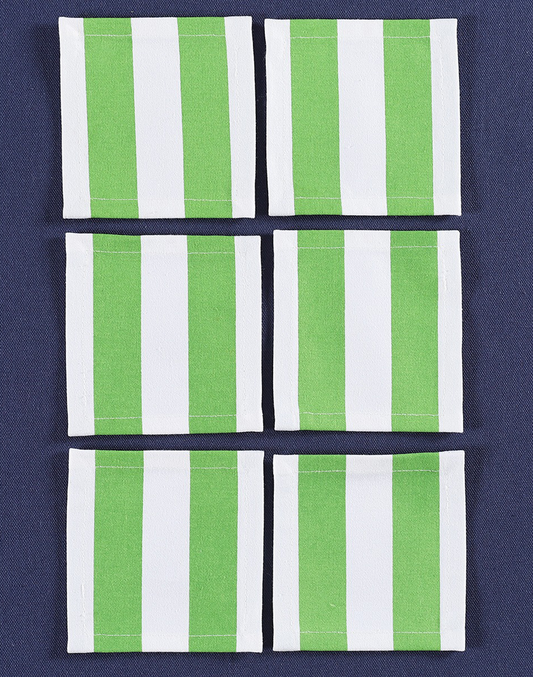 Set of 6 Stripes Coaster