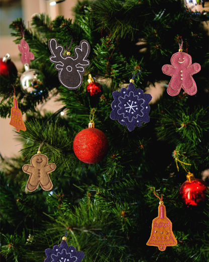 Christmas Tree Hangings Decor - Set of 5